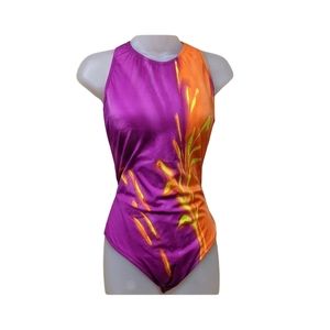 Limoncello Swimsuit purple, orange, yellow